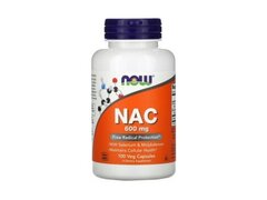 Now Foods NAC Acetyl Cysteine 600mg - 100 capsule